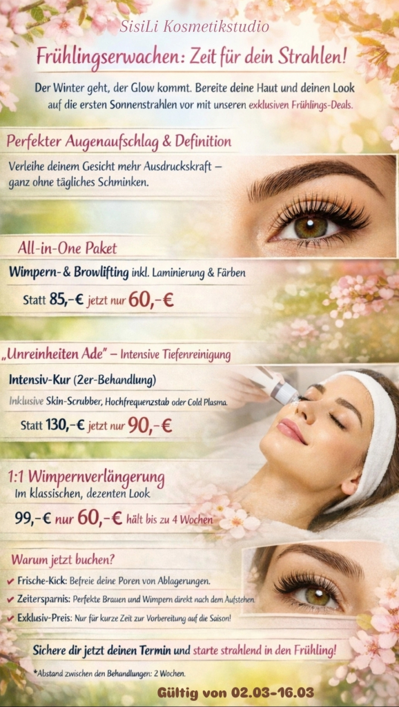 Wimpernlifting Herne/ Gewichtsreinigung Herne / Wimpernverlängerung Herne Angebote 